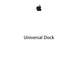 Apple Universal Dock Manuale del proprietario