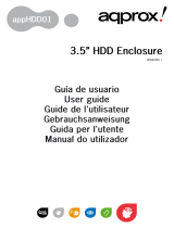 Approx APPHDD01B Manuale utente