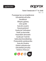 Aqprox Cheesecake Tab 9.7” XL QUAD Manuale del proprietario