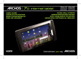 Archos 70 IT 2 Manuale utente