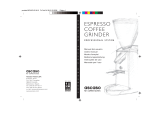 Ascaso ESPRESSO COFFEE GRINDER Manuale utente