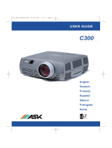Ask Proxima Projector C300 Manuale utente