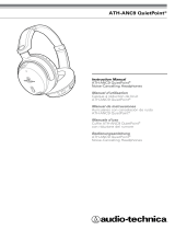 Audio Technica audio technica ATH-ANC9 QuietPoint Noise Cancelling Headphones Manuale utente