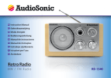 AudioSonic RD-1540 Manuale utente