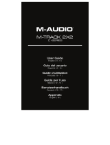 Avid M-Track 2X2M Manuale utente