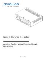 Avigilon ENC-4P-H264 Guida d'installazione