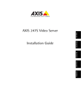 Axis 247S Guida d'installazione