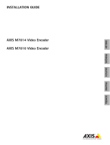 Axis M7010 Guida d'installazione