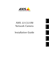 Axis Network Camera AXIS 221 Guida d'installazione