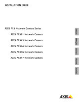 Axis P1343 Manuale utente
