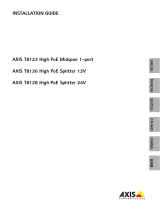 Axis PoE Midspan 1-Port Manuale utente