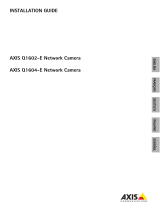 Axis Communications Q1602-E Manuale utente