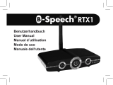 B-Speech RTX1 Manuale utente