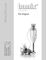 Bamix DeLuxe 160W specificazione