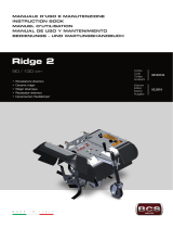 BCS Power Ridger (Ridge 2) Manuale del proprietario
