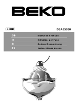 Beko DSA25020 Scheda dati