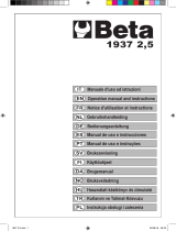 Beta 1937 2,5 Istruzioni per l'uso