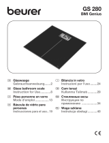 Beurer GS280 BMI Black (757.31) Manuale utente