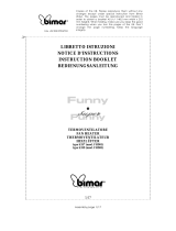 Bimar FUNNY e SUPER FUNNY Manuale del proprietario