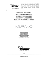 Bimar Murano S600.EU Manuale del proprietario