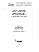 Bimar VP65.BL Manuale utente