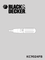 BLACK DECKER KC9024 Manuale del proprietario