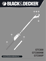 BLACK DECKER GTC800P Manuale del proprietario