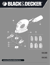Black & Decker KA160 Manuale del proprietario