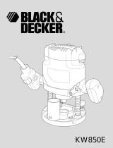 Black & Decker kw 850 eka Manuale del proprietario