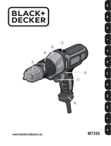 BLACK DECKER MT350 T1 Manuale del proprietario