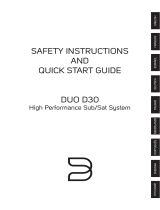 Bluesound DUO D30 Manuale del proprietario