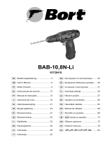 Bort BAB-10.8N-Li Manuale utente