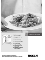 Bosch Slimline cooker hood Manuale del proprietario