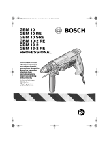 Bosch GBM Manuale del proprietario