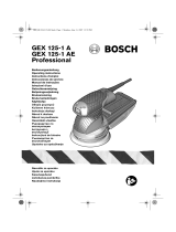 Bosch GEX 125-1 AE Istruzioni per l'uso