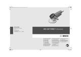 Bosch GEX 150 Turbo Professional Istruzioni per l'uso