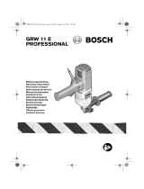 Bosch GRW 11 E Professional Istruzioni per l'uso