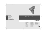 Bosch GSR 10,8-LI Manuale del proprietario