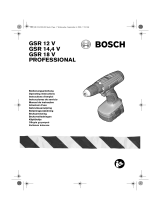 Bosch GSR 14,4 V Istruzioni per l'uso