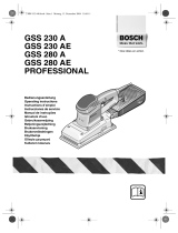 Bosch GSS 230 AE Istruzioni per l'uso