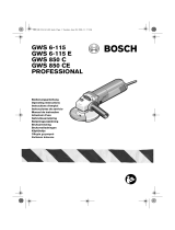 Bosch GWS 6-115E Istruzioni per l'uso