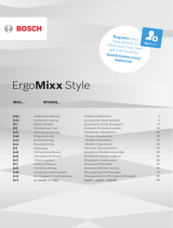 Bosch MS6CM4150/01 Manuale del proprietario