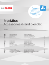 Bosch ErgoMixx MSM6 Istruzioni per l'uso