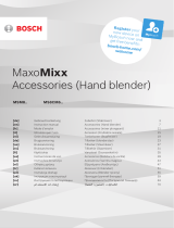 Bosch MaxoMixx MS8CM6160/01 Manuale del proprietario