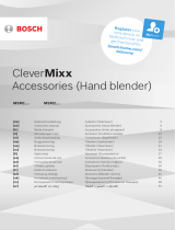 Bosch CleverMixx MSM1 Serie Istruzioni per l'uso