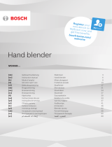Bosch MSM6B150/02 Manuale utente