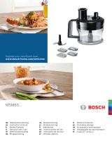 Bosch MSM6S Manuale del proprietario