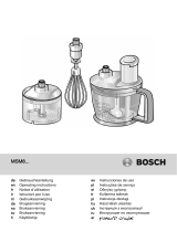 Bosch MaxxoMixx MSM88190 Manuale utente