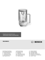 Bosch MUM4856EU/08 Manuale utente