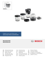 Bosch MUM48A11/05 Manuale utente